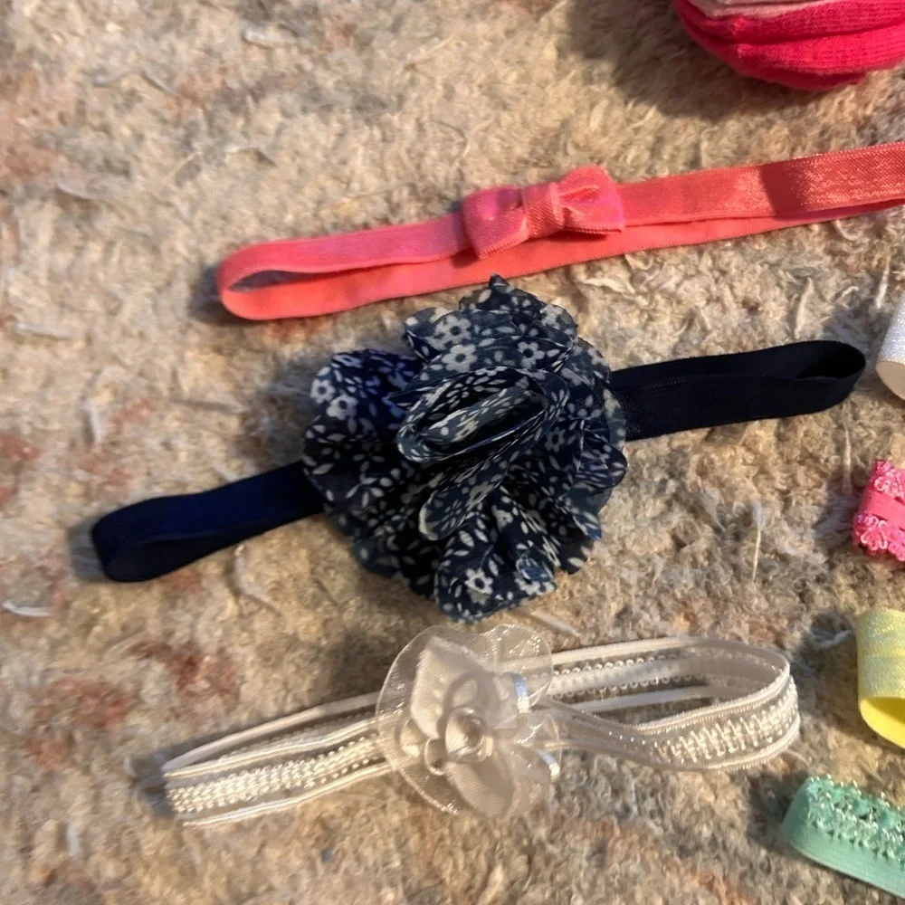Baby Headbands and Socks Set
